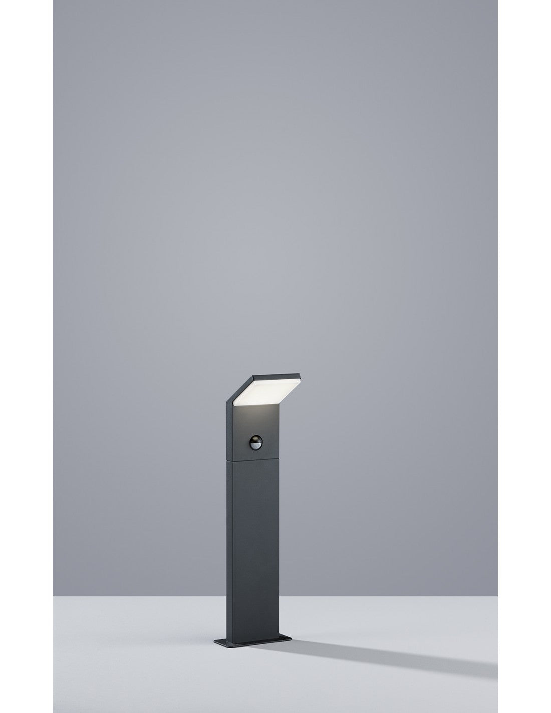Bolardo LED para exterior Pearl IP54 Antracita H50 cm Sensor de movimiento Trio Lighting