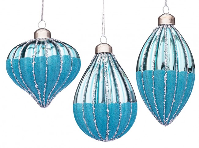 12x Colgante Vt Segmento Azul Claro Ass3