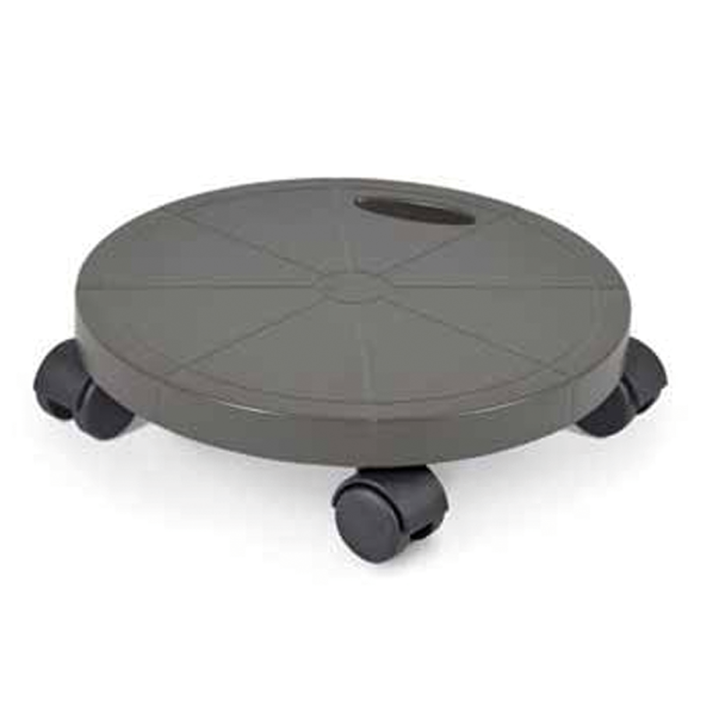 Base giratoria Qroller gris Ø29xH7,5 cm