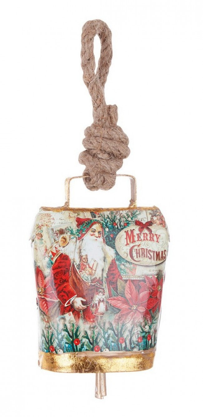 12x Colgante Wendi Campana Papá Noel C