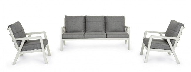 Conjunto de salón de 3 piezas con cojines Truman Lunar