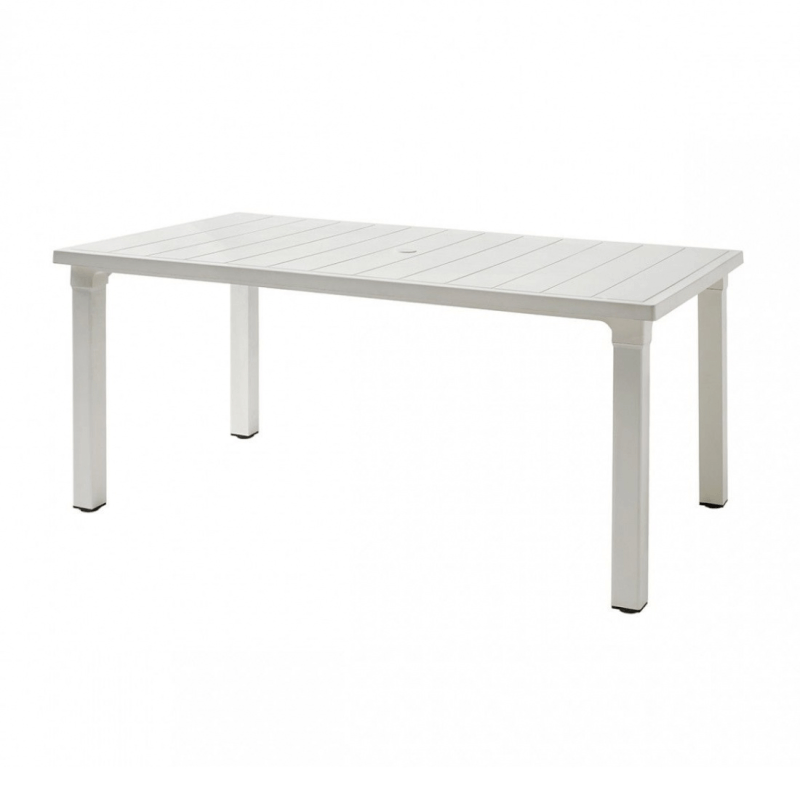 Mesa rectangular ERCOLE 2145 en tecnopolímero 170x100 cm
