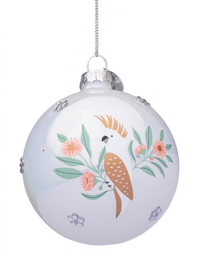 12x Esfera Vt Cosmos Blanco D80