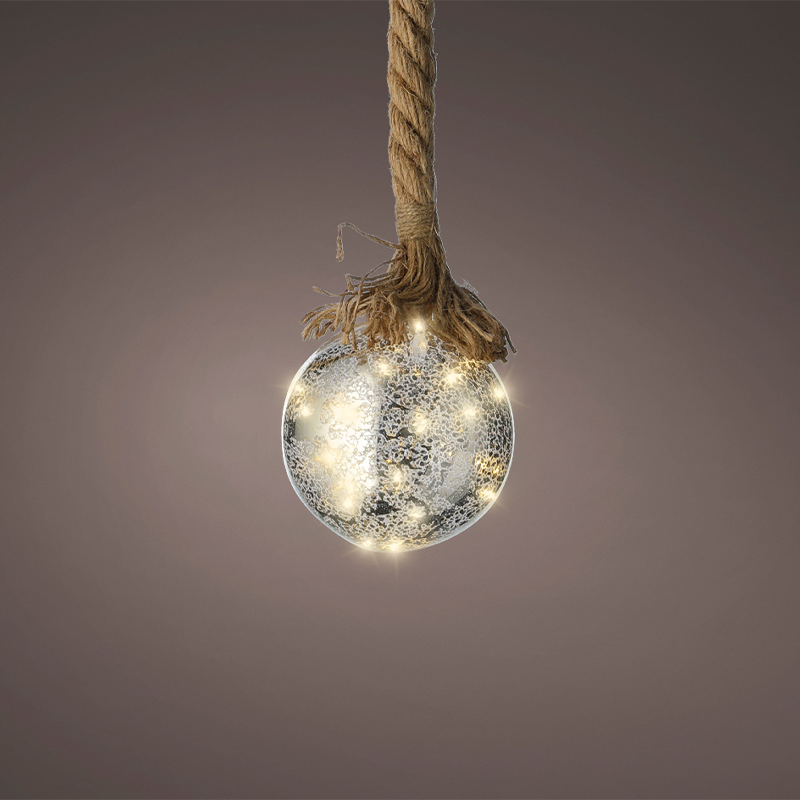 Esfera 15 led D10 cm x H8 cm