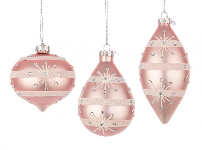 12x Vt Glimmer Colgante De Oro Rosa Ass3