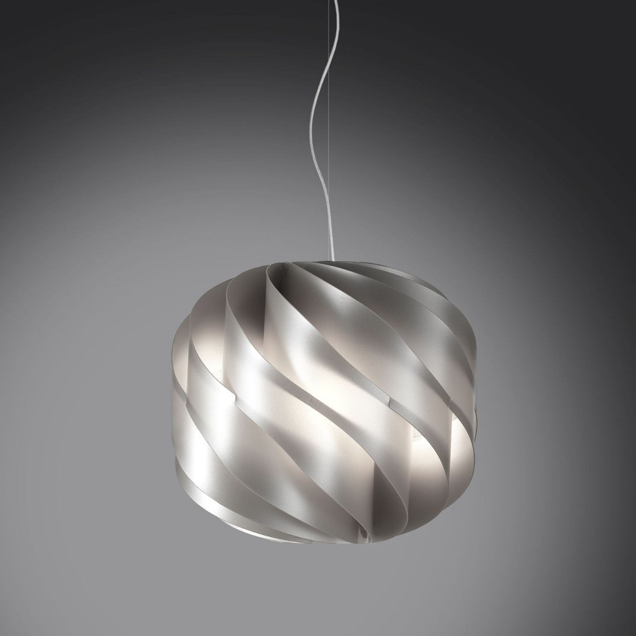 Suspensión 3 Luici Plata en Metal Cromado Cm. 72x70h