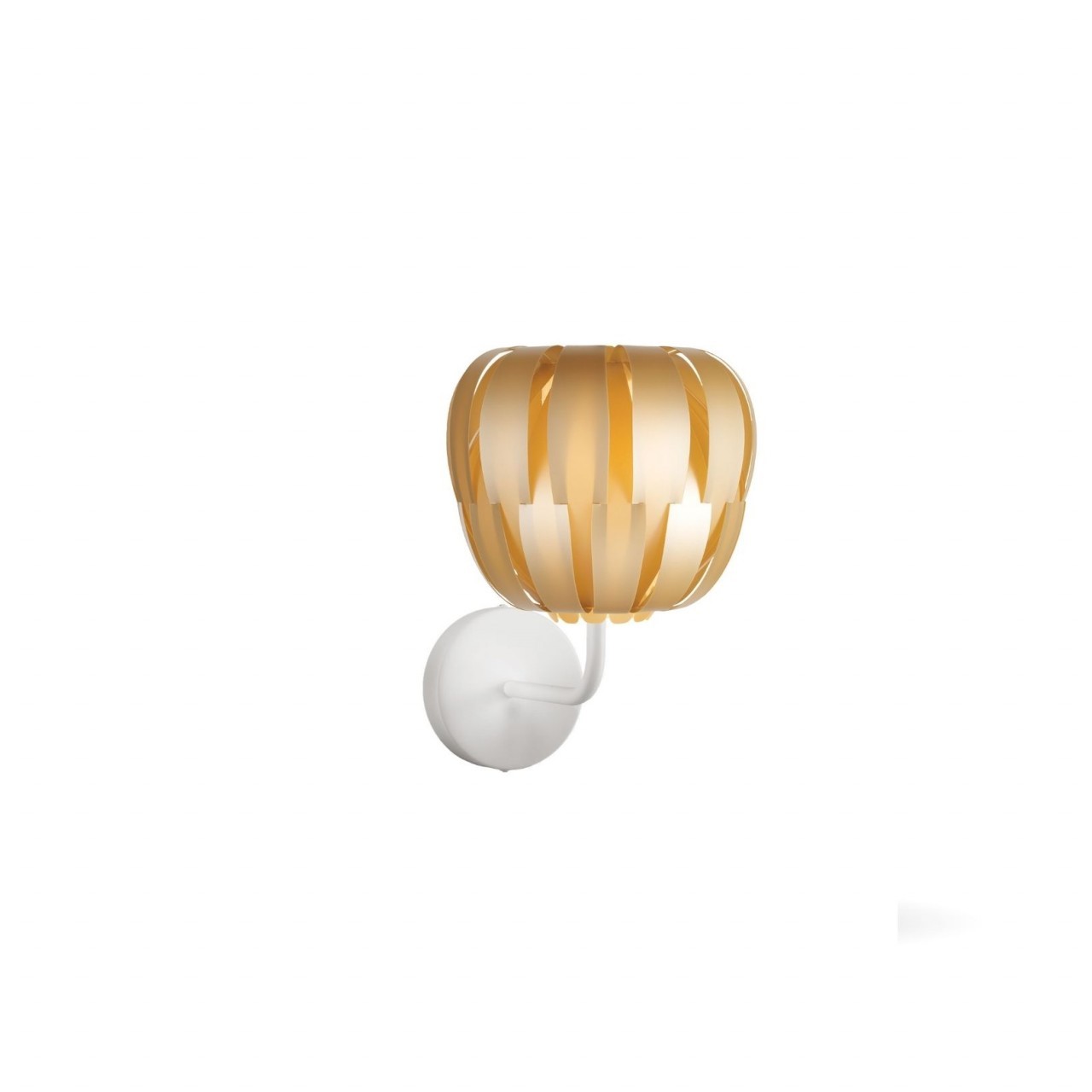 Nuevo Aplique Dorado en Metal Cm. 29x31x33h