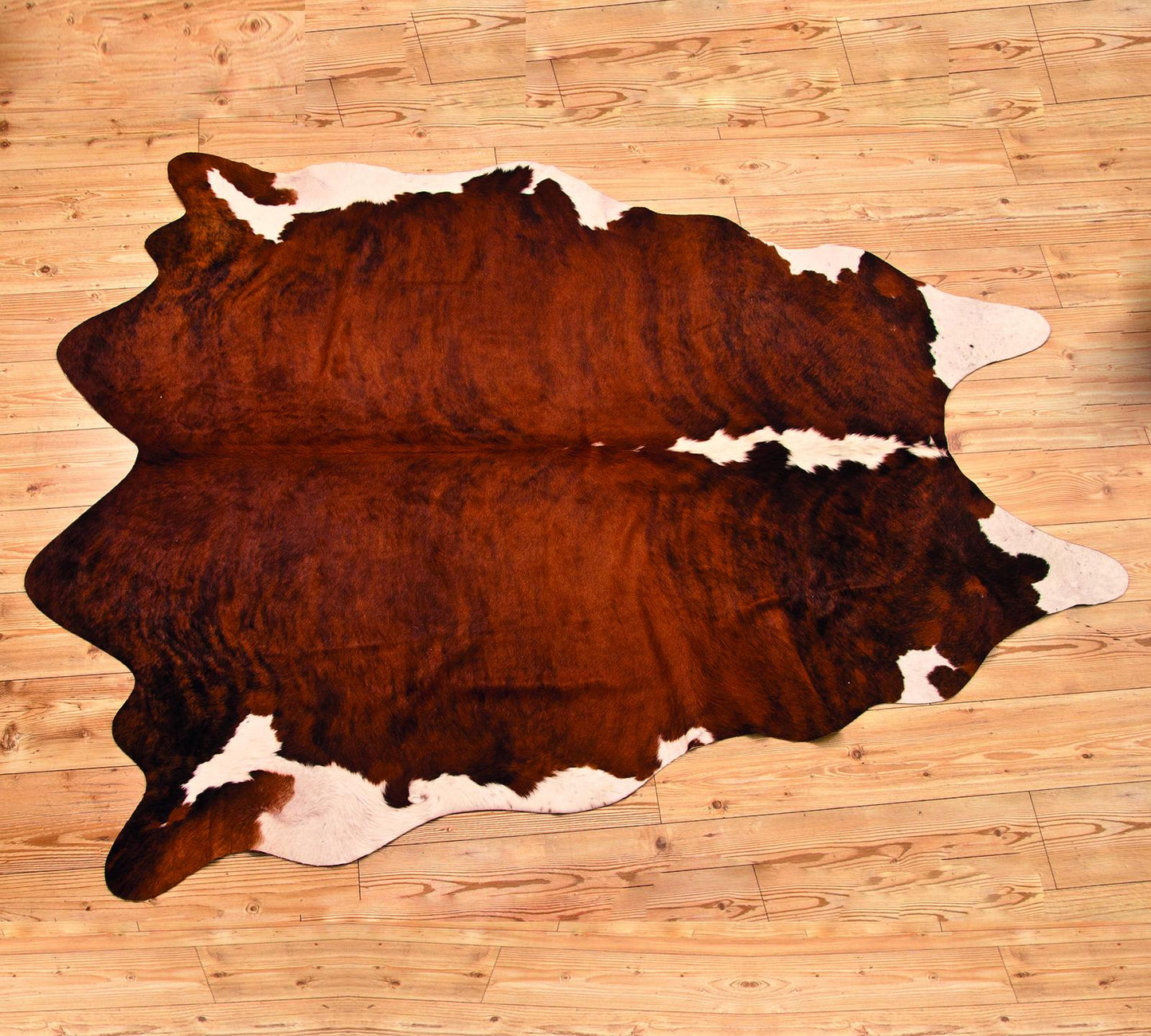 Alfombra marrón 100% lana 180x230 cm