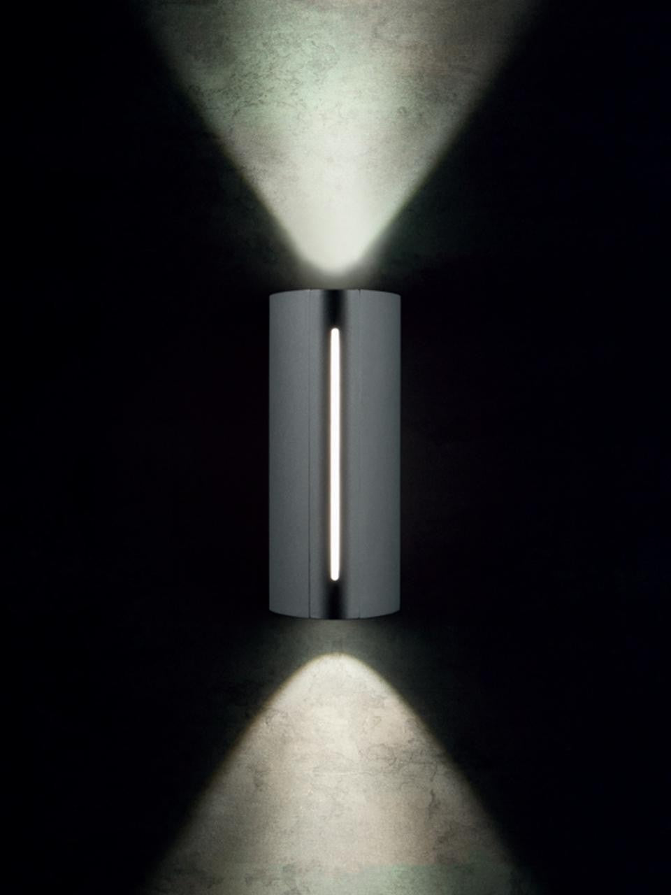 Aplique 8W+4W LED 4000K grafito vision line