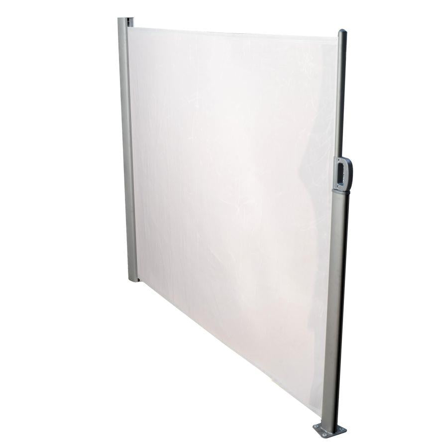 Cortina lateral de tela gris 300x140 cm