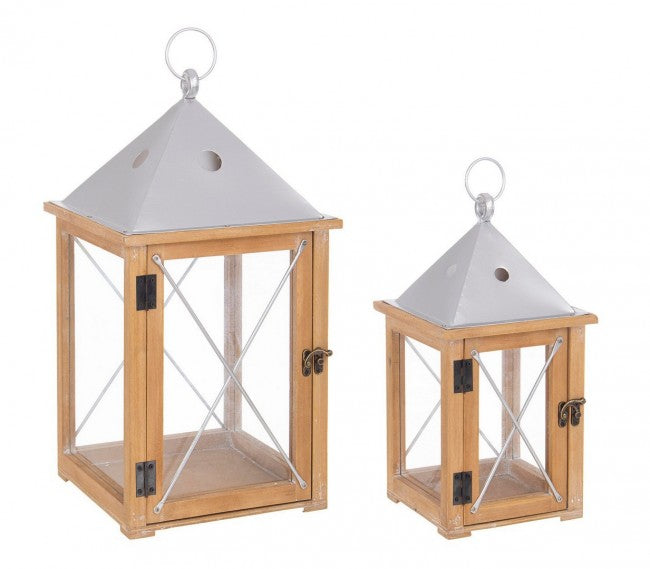 2x Set2 Farol Beatífico Bajo Plata