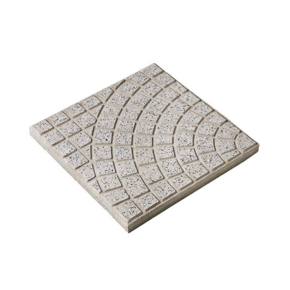 AZULEJO ABANICO GRIS 40X40