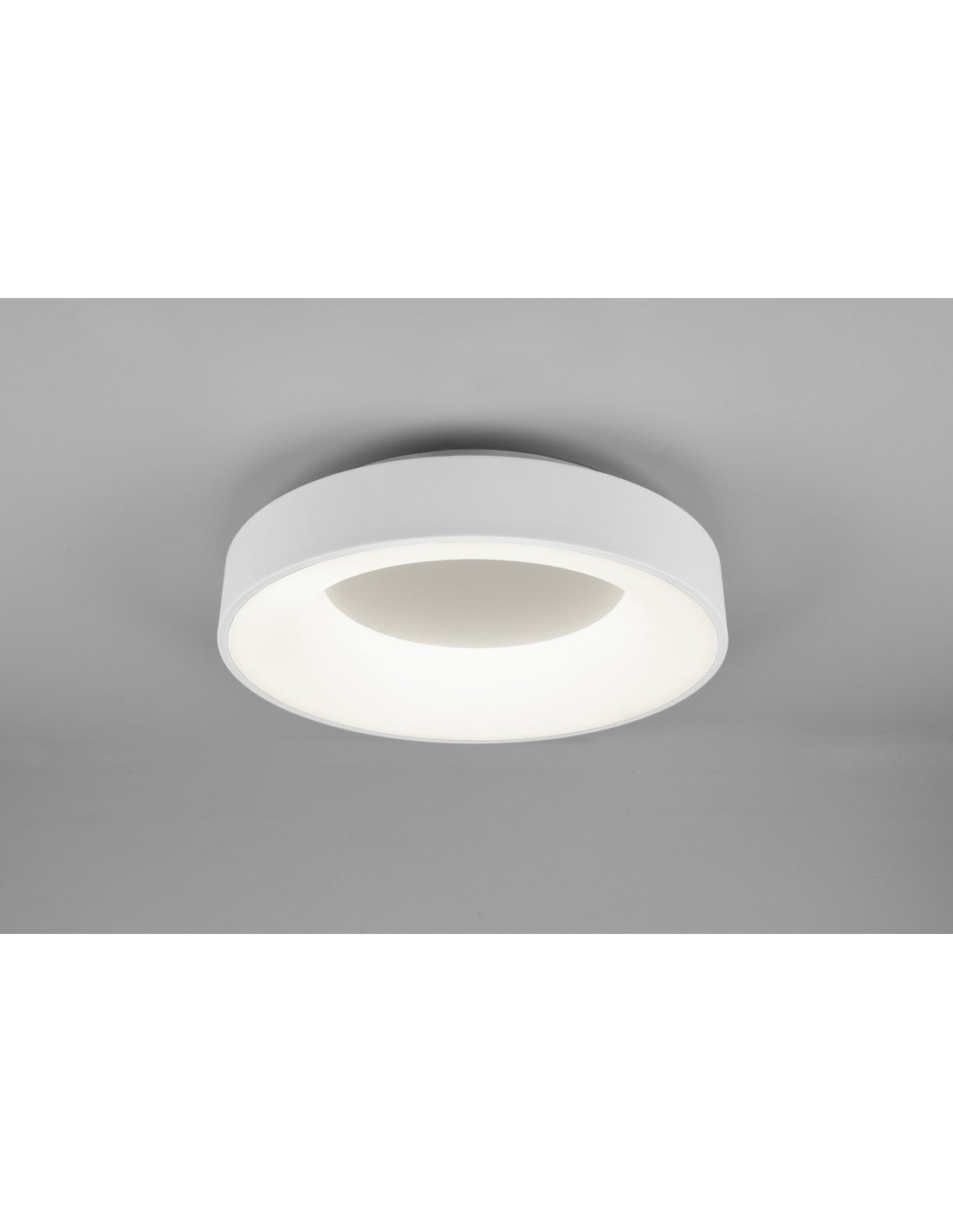 Plafón LED Girona 27w Regulable Blanco Ø45 cm Trio Lighting