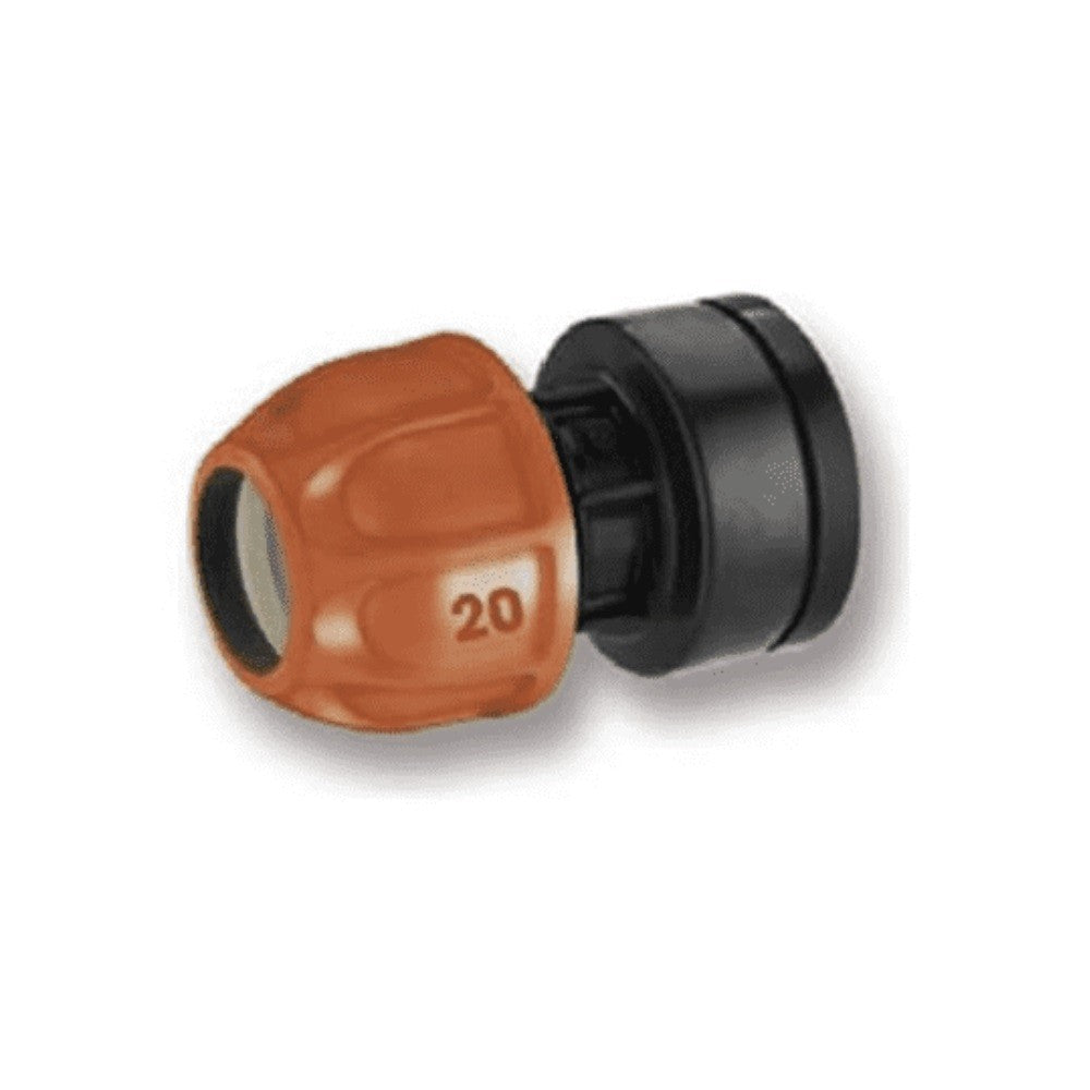 Racor de rosca hembra de 20 mm y 1"