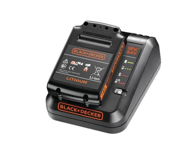 Cargador rápido de baterías de litio Black & Decker BDC2A20-QW-18V
