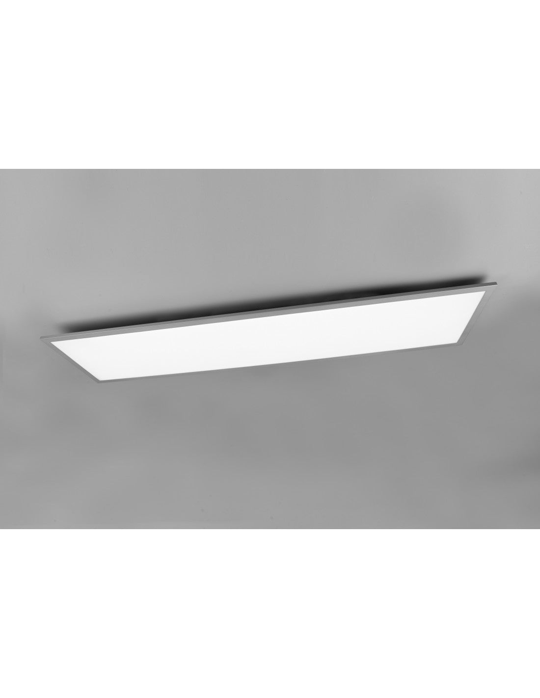 Lámpara de techo LED rectangular moderna Gamma Aluminium Trio Lighting