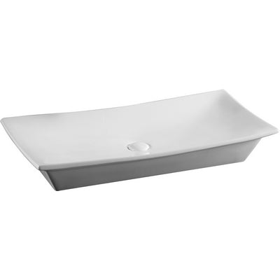 Lavabo sobre encimera Mod. La24 Cm 80 X 39,5
