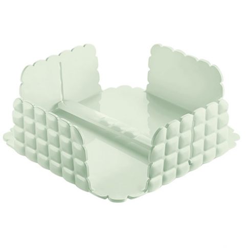 Servilletero de mesa Tiffany verde malva