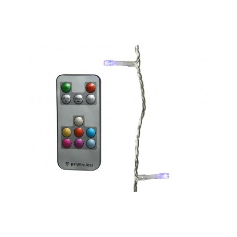 Tira LED de exterior 200 LEDs con mando a distancia 24,9 metros