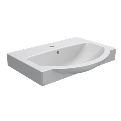 Lavabo de pared LP95 - Blanco 50x40 cm