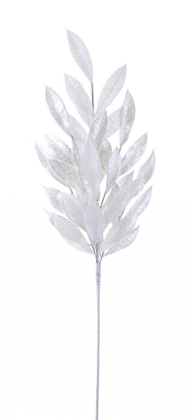 12x Rama Nathan blanco nacarado Al. 70 cm