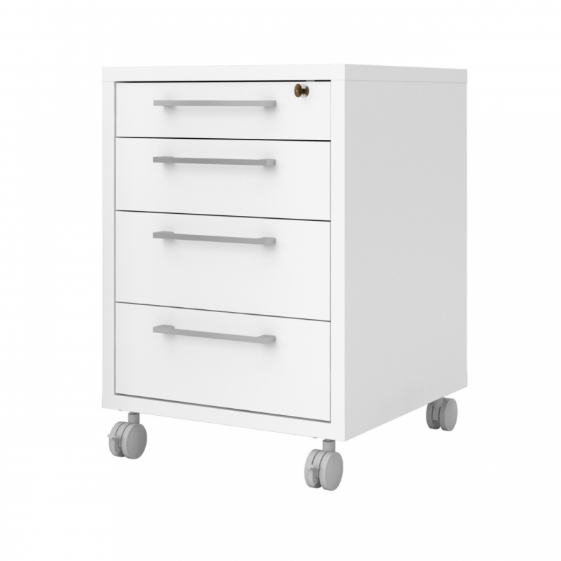 Cómoda con ruedas cm. 48x49x68h