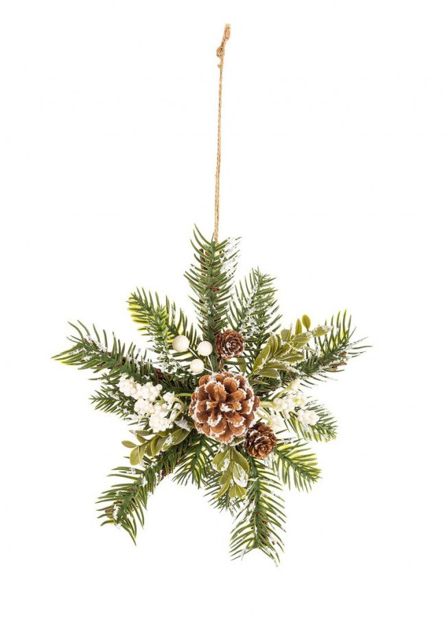 6x Colgante de lazo natural montañoso