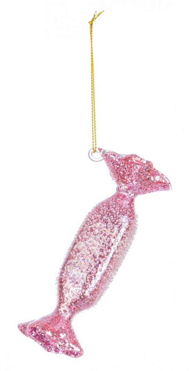 12x Colgante Vt Toffee Rosa 2.9X11.8H