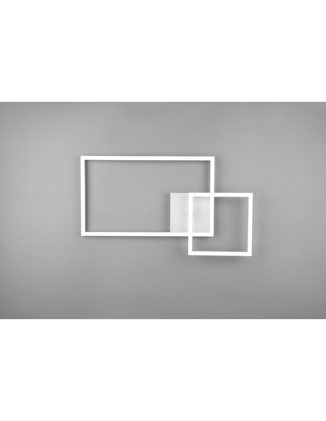 Lámpara de techo cuadrada ajustable LED Dimmer Pan White Trio Lighting
