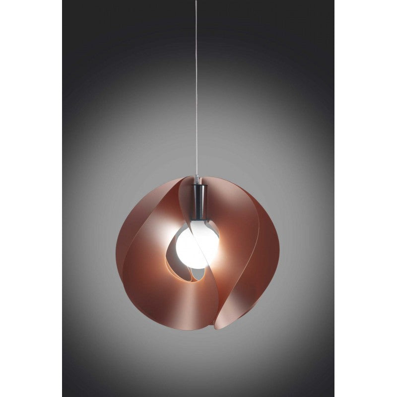 Lámpara colgante ATOM de cobre diámetro 45x h42 cm