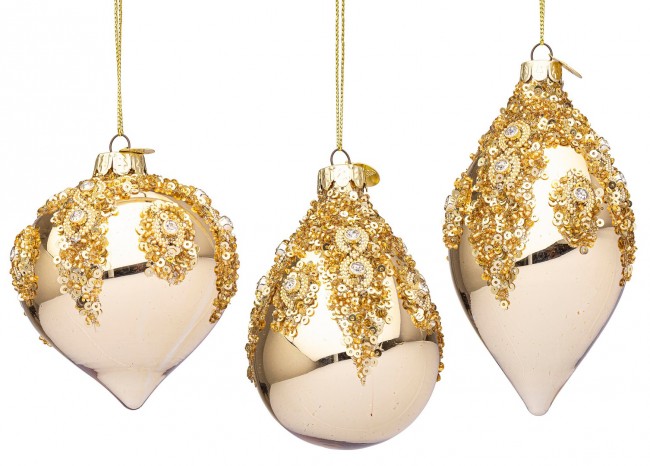 12x Colgante Vt Melissa Oro Ass3