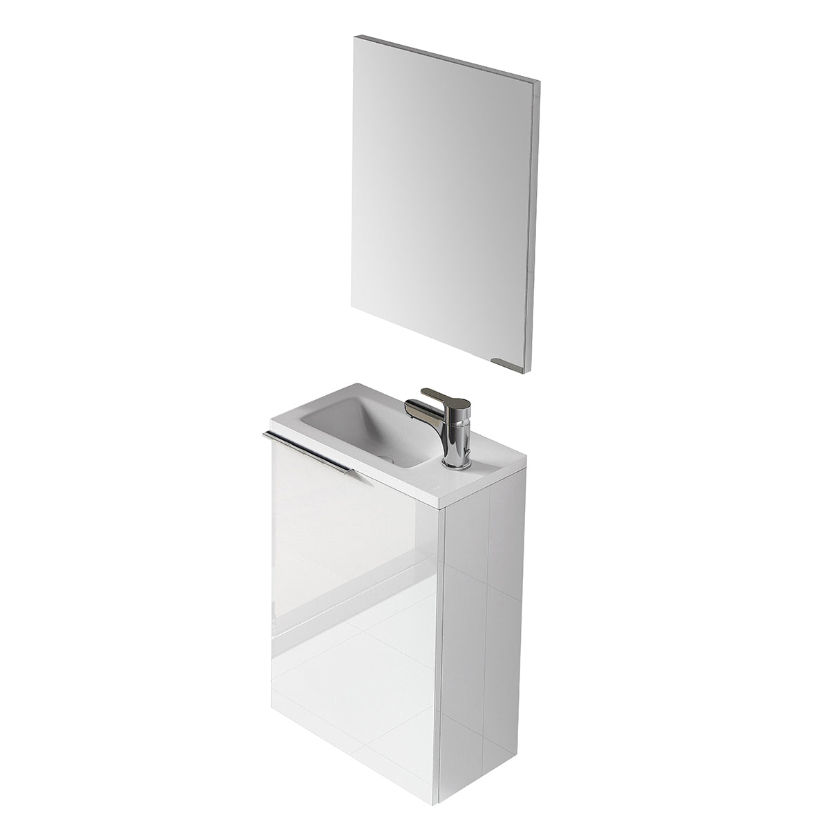 Mueble de baño suspendido Compact/Cody (para montar)