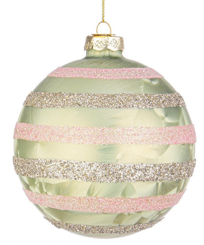 8x Esfera Vt Chrystal Verde Horizonte D100