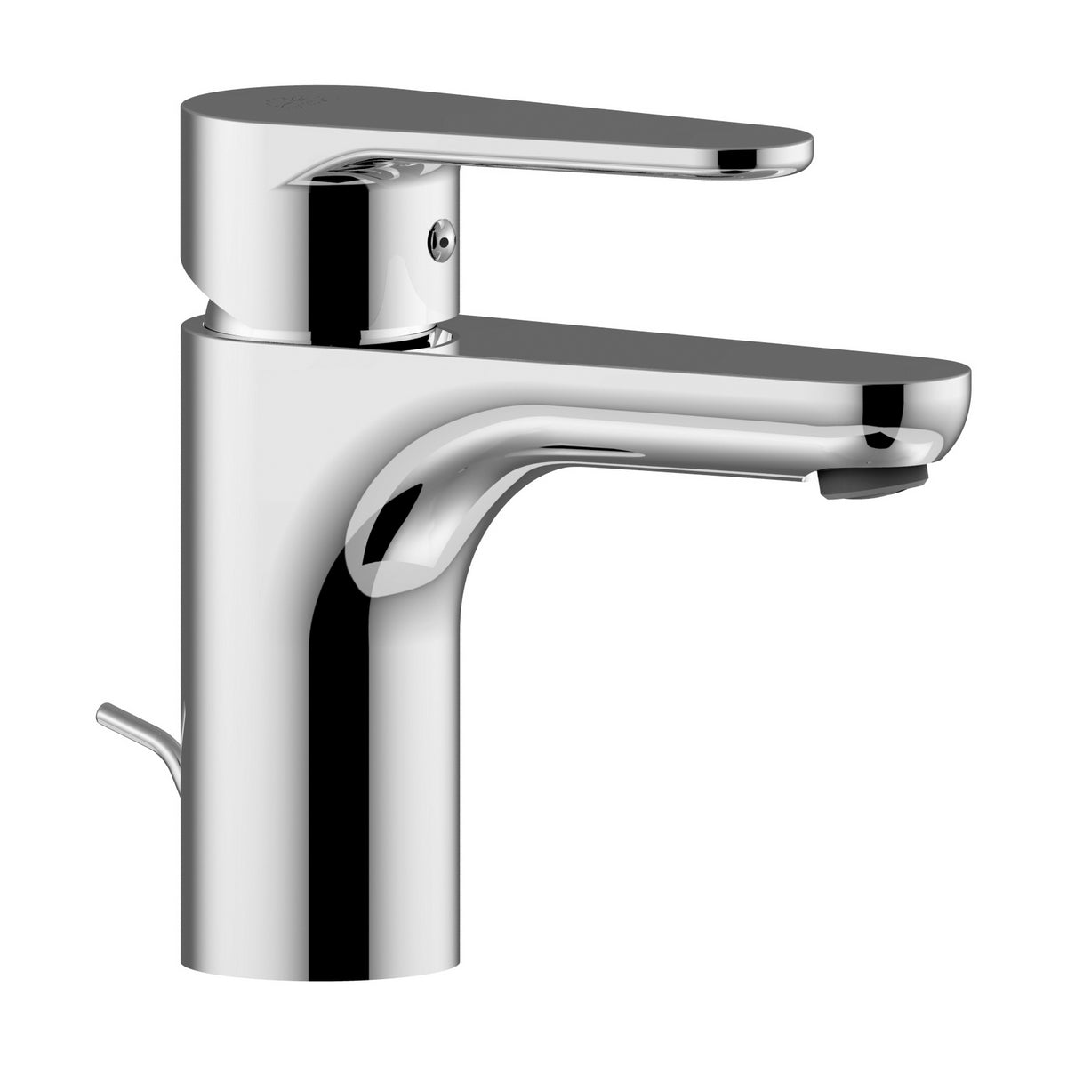 Mezclador de lavabo verde, diseño monomando