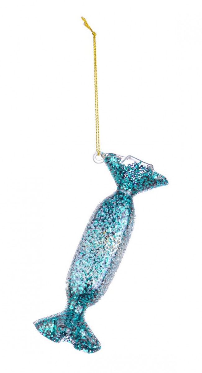 12x Colgante Vt Toffee Azul Claro 2.9X11.8H