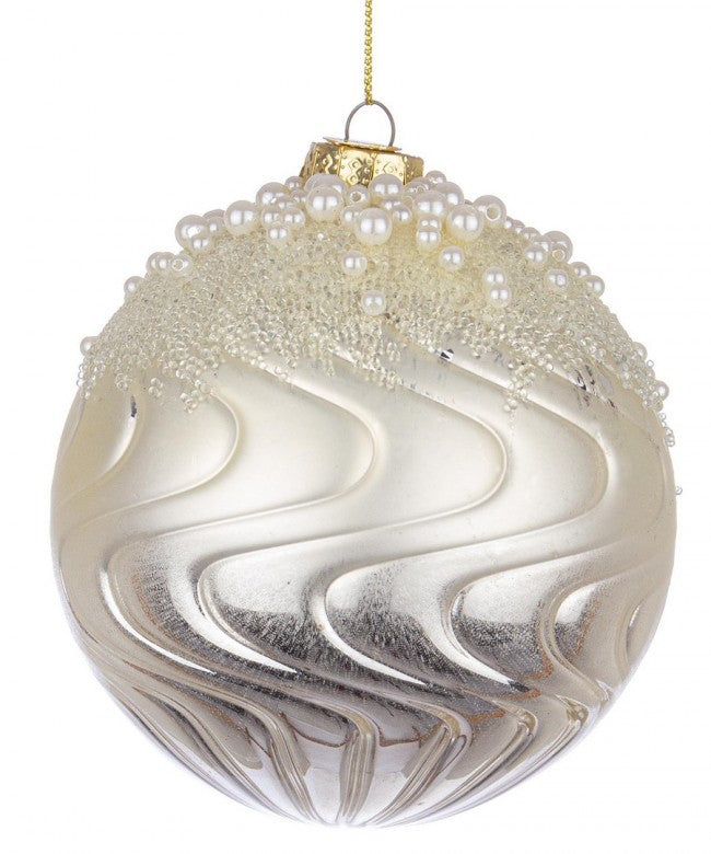 8x Vt Emotions Esfera Blanca Nacarada D100