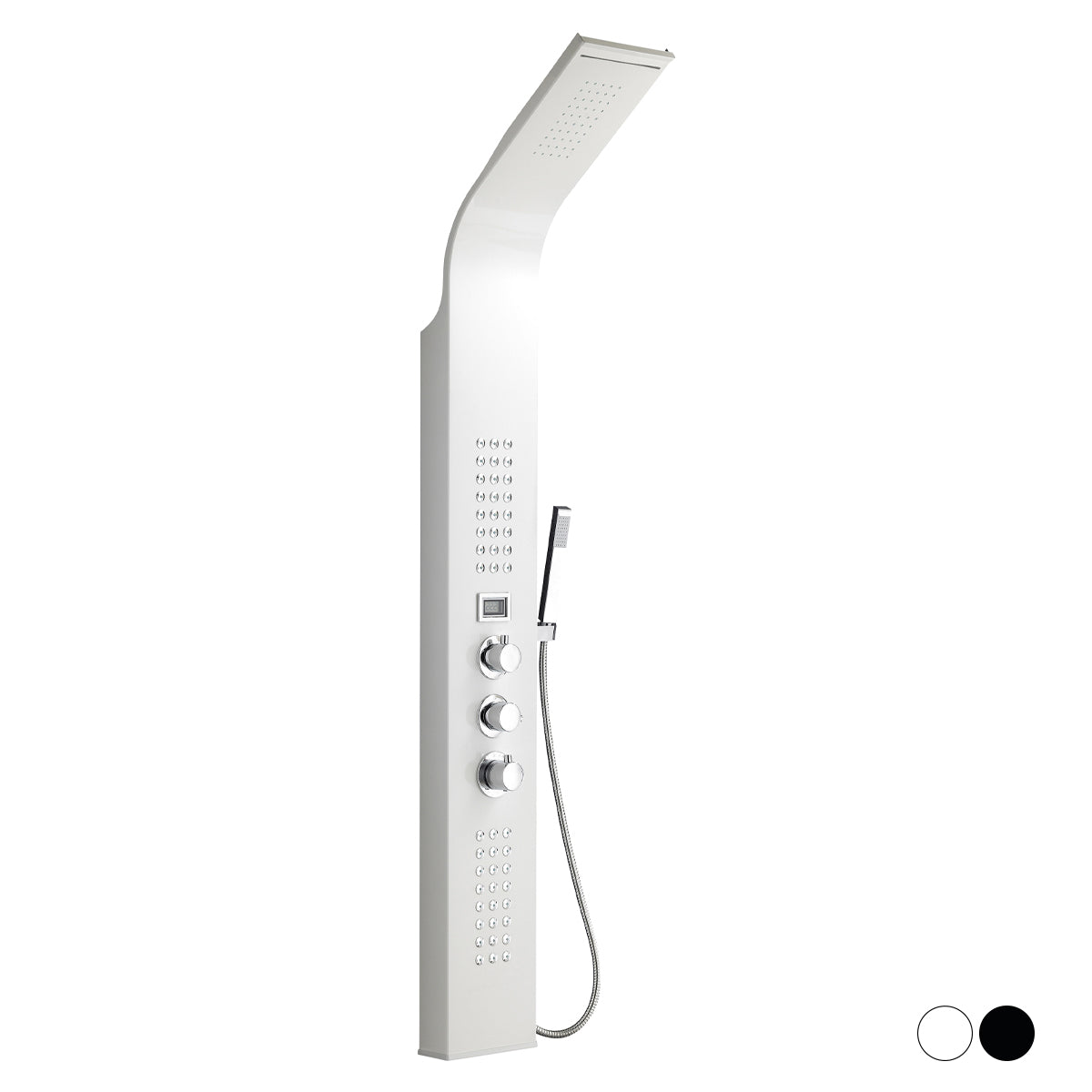 Sistema de pared multifunción modelo Nilo blanco