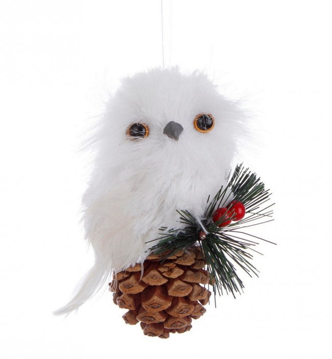 12x Trixie Colgante Búho Blanco C