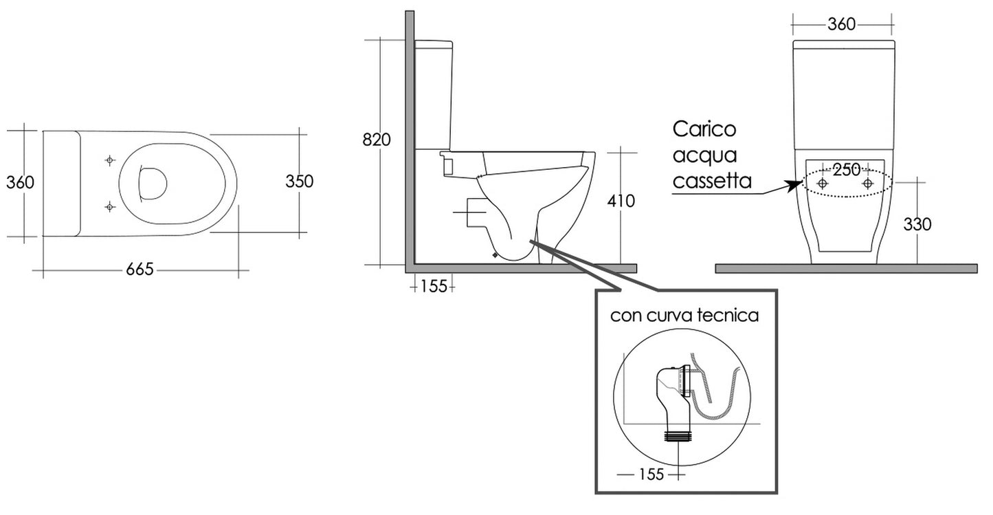 Jarrón monobloque Luna