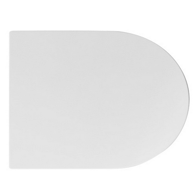 Asiento de inodoro Moon Slim con cierre suave