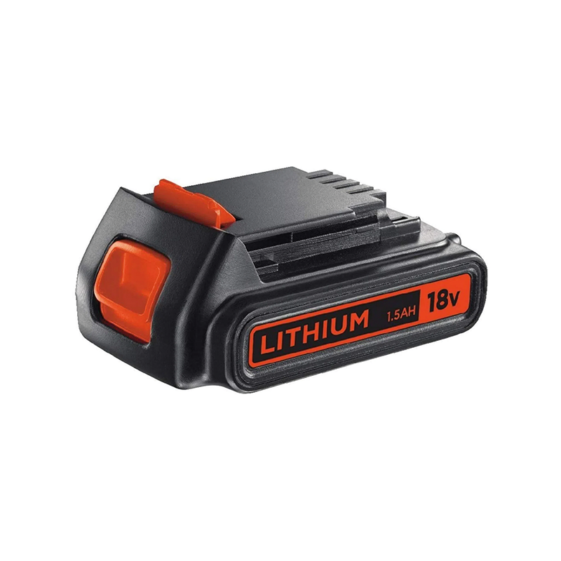 Taladro atornillador inalámbrico de litio Black+Decker 18 V con estuche