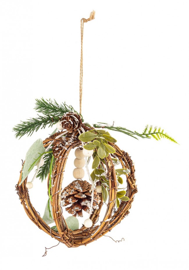 6x Esfera montañosa abierta Nat C