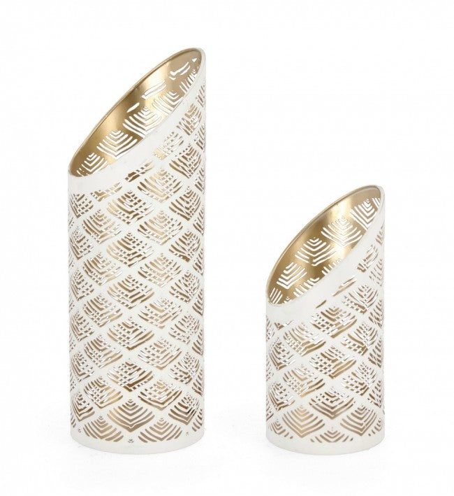 3x Set2 Velas P.Hamal Cil Blancas