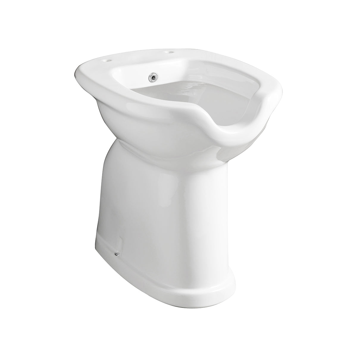 WC/bidet para discapacitados con caño y desagüe al suelo