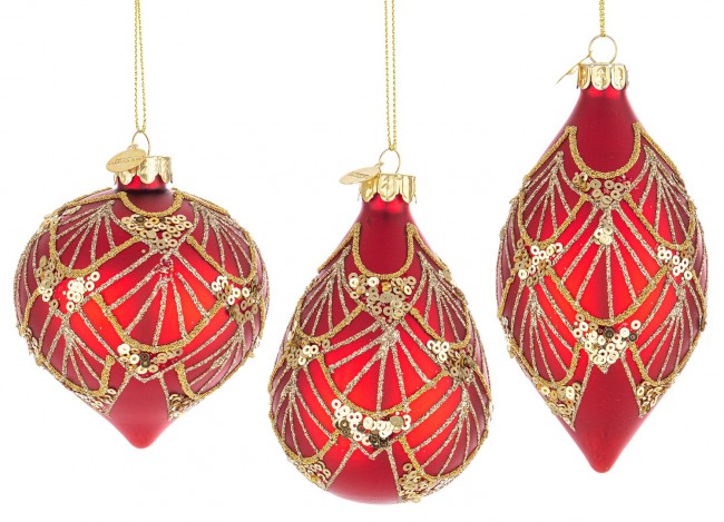 12x Colgante Vt Lux Rojo Ass3