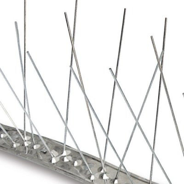 Dissuasore per uccelli in acciaio inox 100x2,7 cm