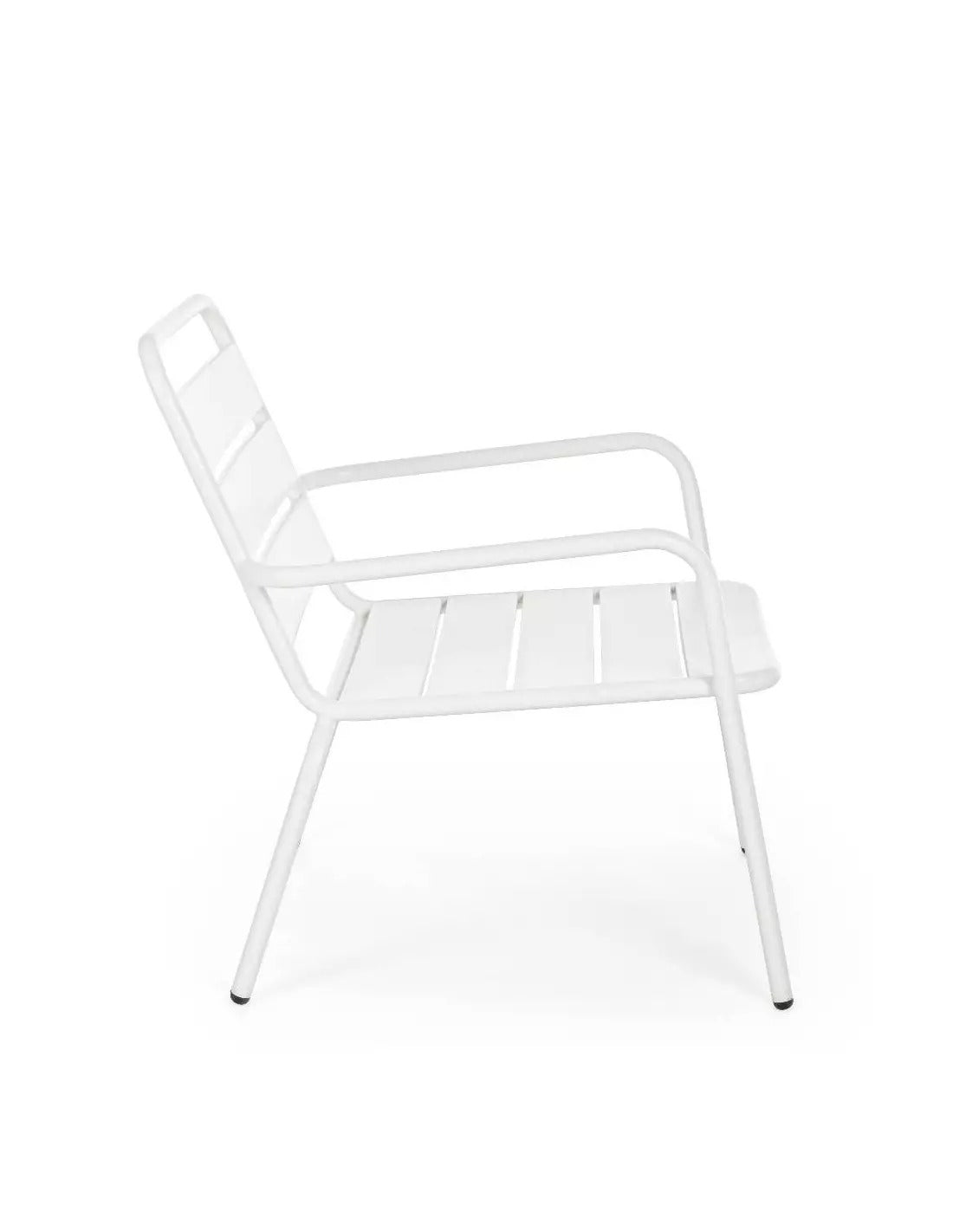 Poltrona da esterno bianca 65x74x71h cm
