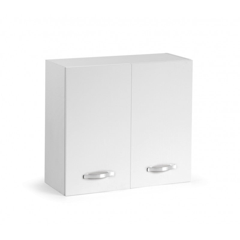 Mueble alto modular para cocina Fresno Blanco 2 puertas 80x32xH 72 cm