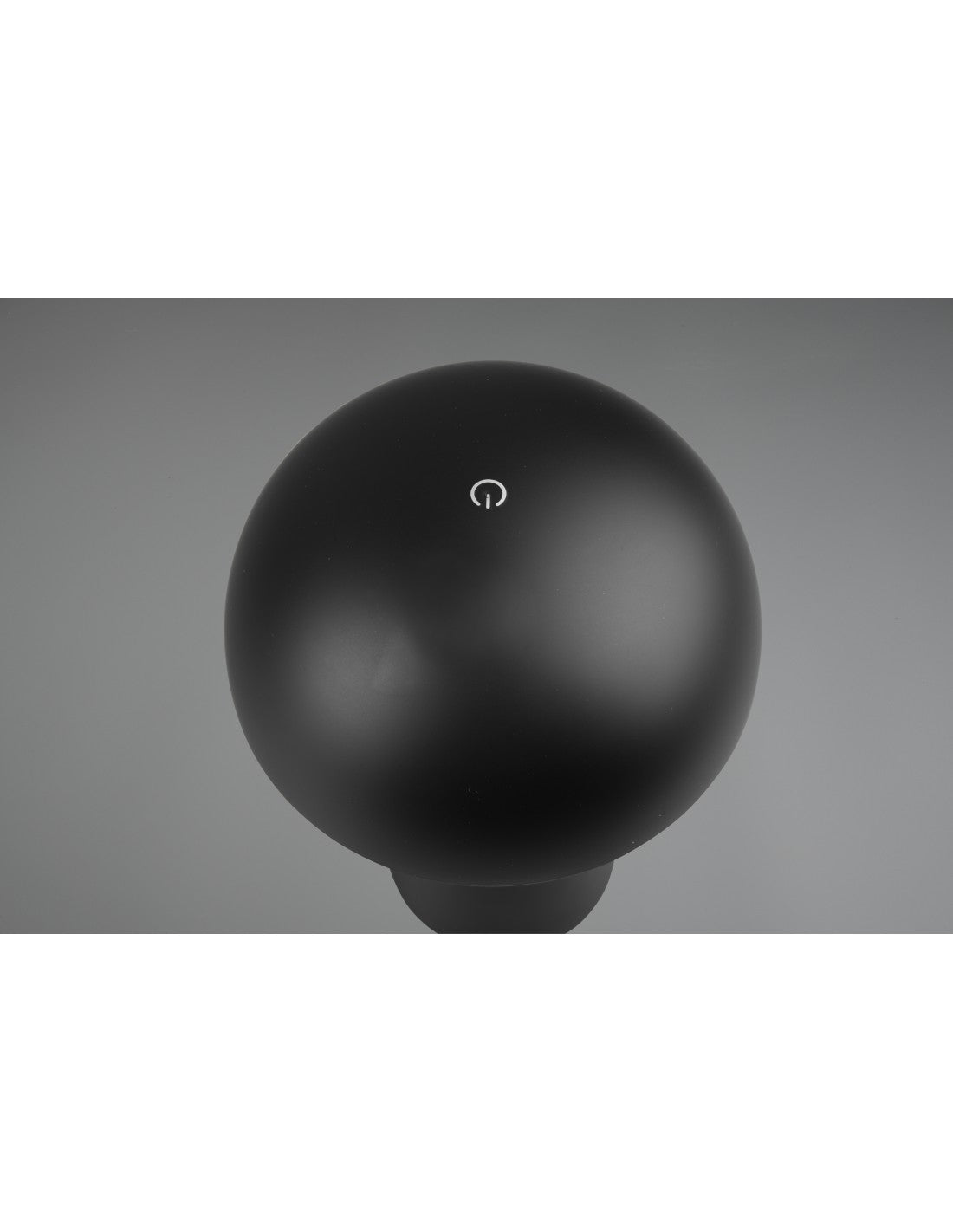 Lennon Mushroom Sobremesa Led IP44 Negro USB Trio Lighting