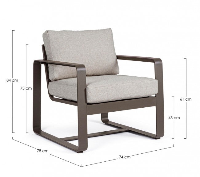 2x Sillón CC Merrigan Café Yk14